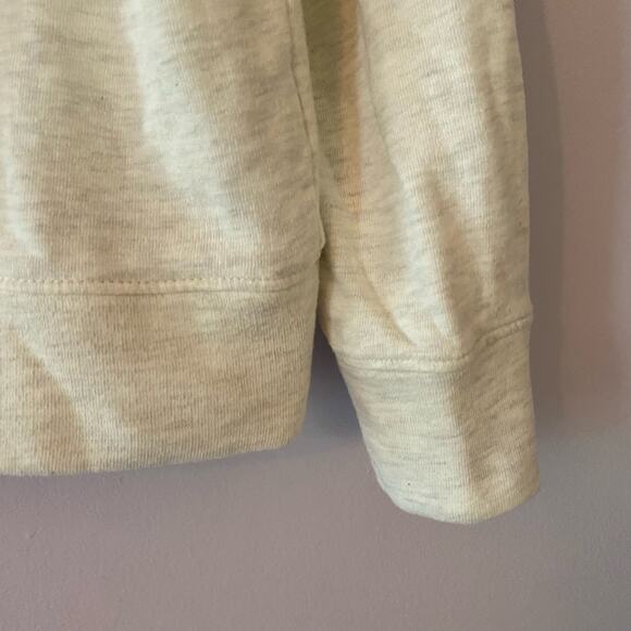 Citizens of Humanity Rosalia White Pullover Sweater V-neck Cotton Women's Medium - Picture 5 of 11